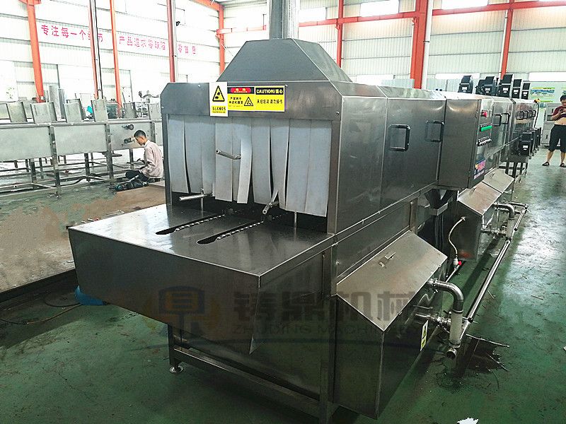 熱堿水噴淋式周轉(zhuǎn)筐清洗機(jī)